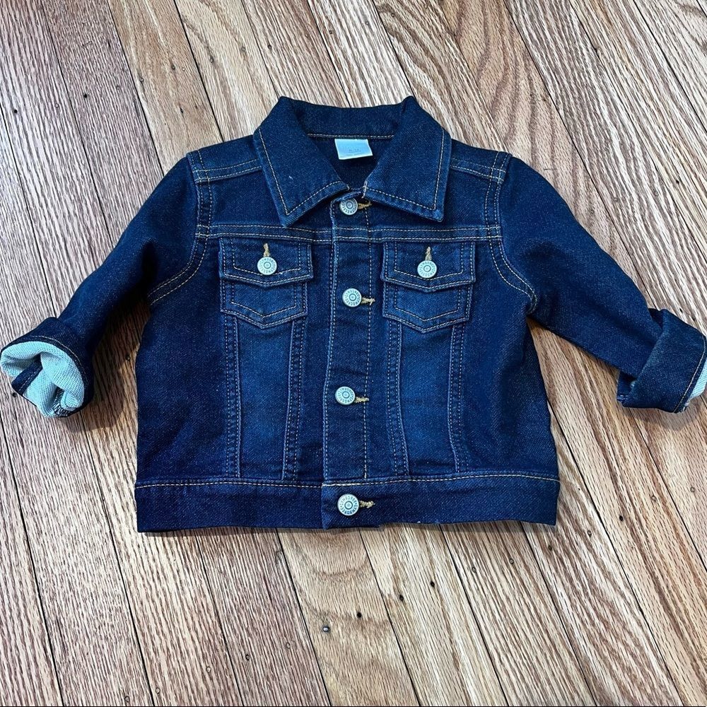 Gymboree denim jacket 6-12mo